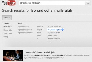 YouTube Search Filter